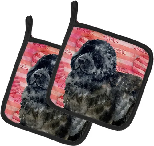 Miniatura 33 de Caroline's Treasures BB9655PTHD - Juego de soportes para ollas de cocina resistentes al calor, almohadillas calientes para horno, 7 1/2 x 7 1/2