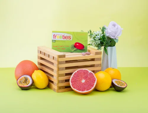 Miracle Frooties Tabletas de Fruta Miracle Berry, Cambio de Sabor de Agrio a Dulce, Magia de Cambio de Sabor Miraculina, Sin Azúcar Reduce el Nature