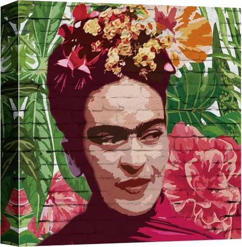 Miniatura 9 de NWT Lienzo impreso para pared, pintura en aerosol de ladrillo Audrey Hepburn Retrato Graffiti y arte callejero, ilustraciones abstractas, arte