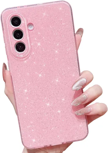 Miniatura 73 de MINSCOSE Funda compatible con Samsung Galaxy A14 5G, bonita funda delgada con purpurina fina, a prueba de golpes, de TPU para mujeres y niñas