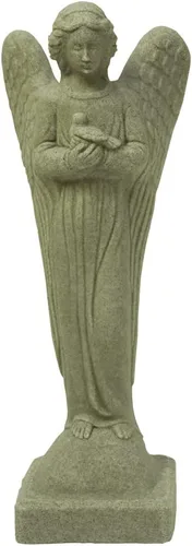 Miniatura 58 de Emsco Group 92246 Estatua de niño soñando despierto – Aspecto natural – Hecha de resina – Ligera – 40 cm de altura para jardín, BRONCE
