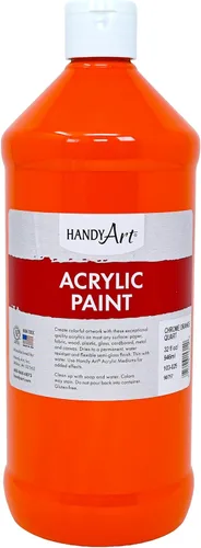 Miniatura 62 de Pintura acrílica para estudiantes, artesanías de 16 onzas. Plateado metálico
