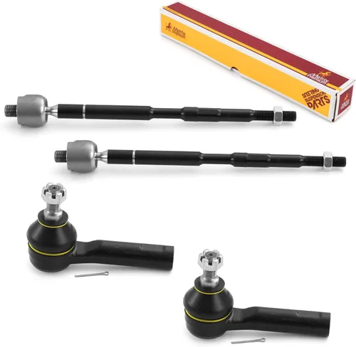 Miniatura 145 de Metrix Premium Chassis Parts - Juego de 4 barras de acoplamiento interior y exterior para Audi A3 15-16, Seat Leon 06-20 (México), 09-17 Volkswagen