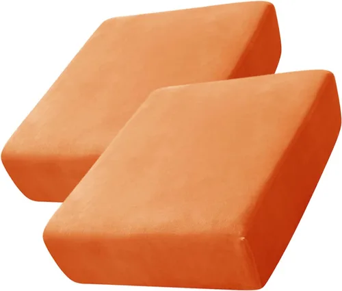 Miniatura 17 de CONRUSER Funda de cojín elástica de terciopelo suave, funda de cojín de felpa de terciopelo suave, funda de sofá, protector de muebles con parte