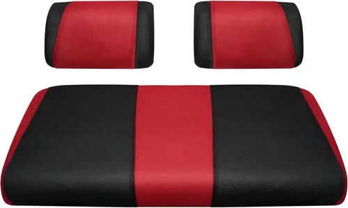 Miniatura 22 de Juego de fundas de asiento de carrito de golf, fundas para asientos delanteros de carrito de golf, ajuste para Club Car Precedent OEM, cojín de Azul