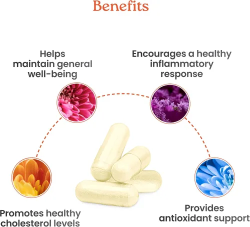 Miniatura 2 de NewLife Naturals Suplementos de bergamota cítrica de 500 mg - Salud del corazón - Suplemento para el bienestar y el envejecimiento - Fórmula