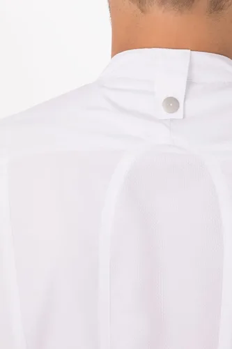 Miniatura 7 de Chef Works Abrigo de chef Bristol Signature Series para hombre