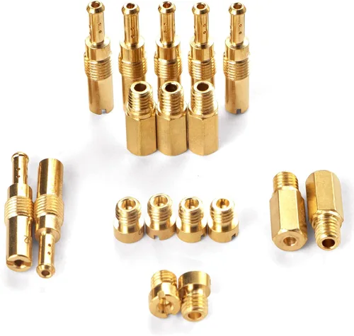 Miniatura 6 de 40 piezas de kit de tobera principal y tobera piloto lenta para PWK Keihin OKO CVK Crab, reemplaza #SCL-2018090002-ZH-T-01/02