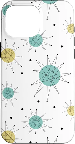 Miniatura 19 de Franciscan Starburst Mid Century Modern Atomic Era Pattern Case for iPhone 17