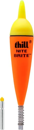 Miniatura 4 de Thill Nite Brite - Flotador iluminado súper brillante de larga duración, funciona como un flotador deslizante o fijo Rojo
