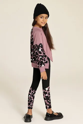 Miniatura 4 de Danna Belle Conjunto deportivo de 2 piezas para niñas, talla 5-12