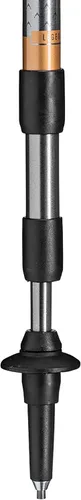 Miniatura 6 de LEKI Bastón de senderismo ligero ajustable de aluminio súper micro (individual) para senderismo y senderismo