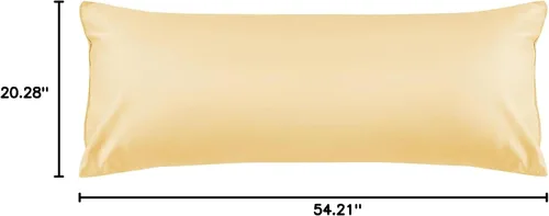 Miniatura 44 de Warmstar Juego de 2 fundas de almohada de algodón de tamaño estándar, fundas de almohada de 600 hilos de 20 x 26 pulgadas, fundas de almohada