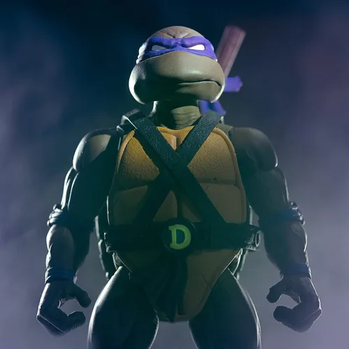 Miniatura 4 de Super7 ULTIMATES! Teenage Mutant Ninja Turtles Donatello - Figura de acción TMNT de 7 pulgadas con accesorios, coleccionables clásicos de dibujos