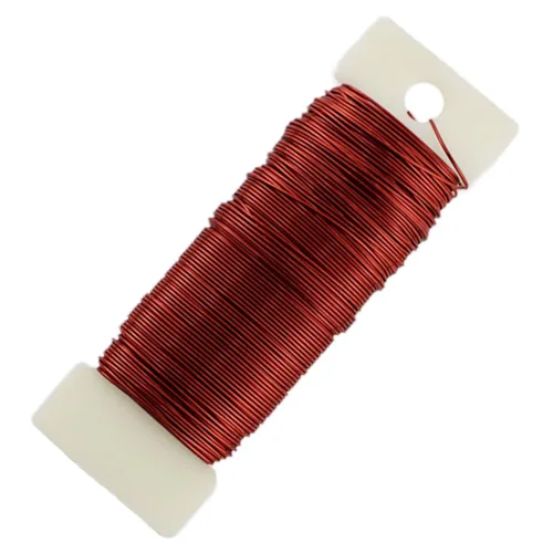 Miniatura 8 de HAHIYO Alambre Negro de Calibre 22 - 1 Rollo, 38 Yardas (115 Pies) Alambre Floral Flexible para Manualidades, Coronas de Navidad, Arreglos