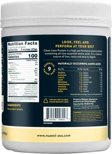 Miniatura 3 de Nuzest Clean Lean Proteínas, 1.1 libras, 1