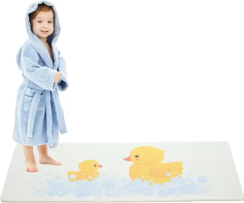 Miniatura 78 de Tapete de ducha antideslizante para bañera - Tapete de baño de lufa para baño - Tapete de baño de 40 x 16 pulgadas - Alfombra de baño antideslizante