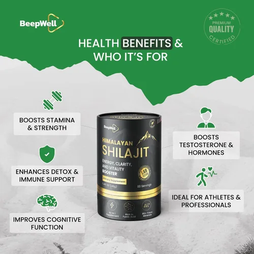 Miniatura 5 de Resina Shilajit – Resina natural Shilajit orgánica pura del Himalaya para hombres y mujeres, ácido fúlvico chilajil 85+ minerales traza 80 porciones