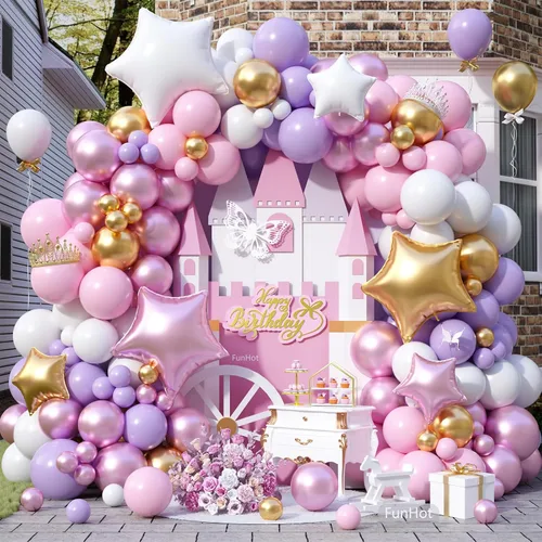 Miniatura 23 de Kit de arco de globos de graduación azul y dorado 2026, decoraciones de graduación 2026, globos dorados del número 2026 con explosión de estrella