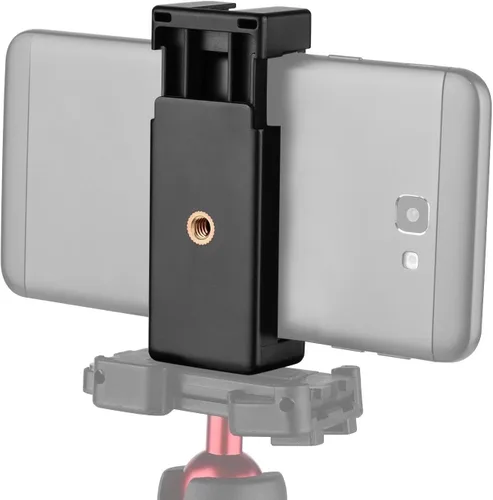 Miniatura 2 de S - Juego de 2 soportes universales para teléfono inteligente para montar cualquier teléfono. Tiene tornillo de cámara (1/4 de pulgada 20), conecta