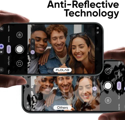 Miniatura 2 de FLOLAB NanoArmour - Protector de pantalla antirreflectante para Google Pixel 10 Pro XL de vidrio templado, duradero, suave como la mantequilla