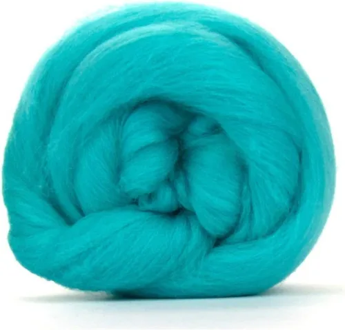 Revolution Fibers Lana Merino para hilar | Lana superior peinada Premium | 22 micras, perfecta para proyectos de fieltro, hilado, colgantes de pared