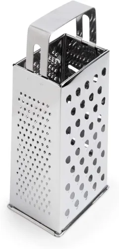 Fox Run Rallador de 4 lados, acero inoxidable, 9 pulgadas