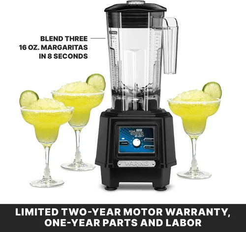 Miniatura 5 de Waring Licuadora comercial de 2 HP, controles variables de dial con contenedor de copoliéster sin BPA de 48 oz