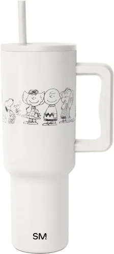 Miniatura 16 de Simple Modern Disney - Vaso de 40 onzas con asa y tapa con pajilla, botella de agua reutilizable aislada de acero inoxidable de viaje, regalos