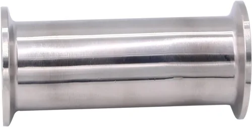 Miniatura 5 de Dernord - Tubo de bobina sanitaria con extremos de abrazadera, tubo redondo liso de acero inoxidable 304 con abrazadera triple de 3.81 cm