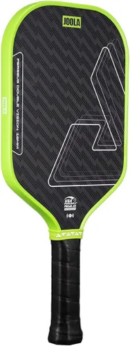 Miniatura 12 de JOOLA Double Vision - Paleta de pickleball de 16mm (0.63 pulgadas) - Forma Signature y estándar - Superficie de aramida para un tacto más suave