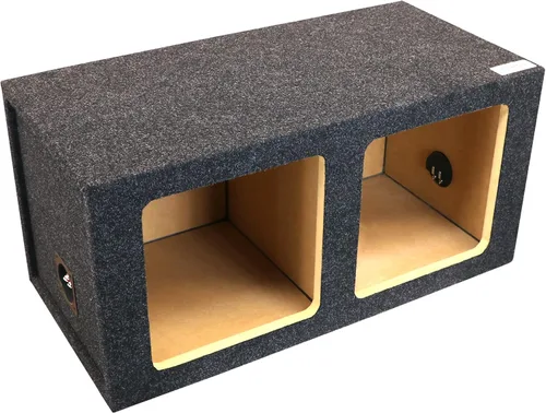 Miniatura 10 de Atrend Caja de altavoz de subwoofer SPL con ventilación única de 10 pulgadas - Caja de subwoofer diseñada y diseñada para subwoofers Kicker