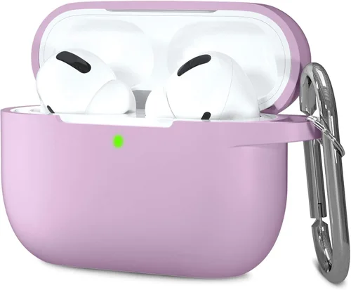 Miniatura 14 de Funda de silicona con iluminación nocturna para AirPods Pro, Hamile con llavero para Apple Airpod Pro 1ª/2ª generación 2019 2022, para mujeres