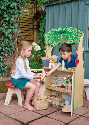 Miniatura 2 de Tender Leaf Toys - Maceta de fresa - Juego de simulación de jardín interior con abejorro magnético, hojas extraíbles y fresas - Diversión básica