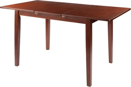 Miniatura 6 de Winsome Darren Mesa de comedor extensible, para comedor, 29 pulgadas, nogal