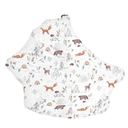 Miniatura 4 de Funda de lactancia para recién nacido, multiuso, para cochecito de bebé, unisex, para bebé, niño y niña (animal 2)