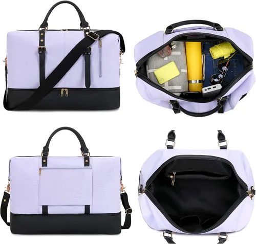 Miniatura 5 de Weekender Overnight - Bolsa de viaje de gran tamaño para hombres y mujeres