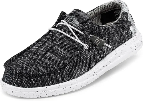 Hey Dude Men's Wally Free Multi Colors DG Mens Shoes Men's Lace Up Loafers Comfortable & Light-Weight