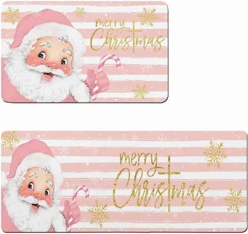 Tapete de baño de Feliz Navidad, tapete antideslizante de secado rápido y absorbente, tierra de diatomeas, fregadero de ducha para dormitorio,