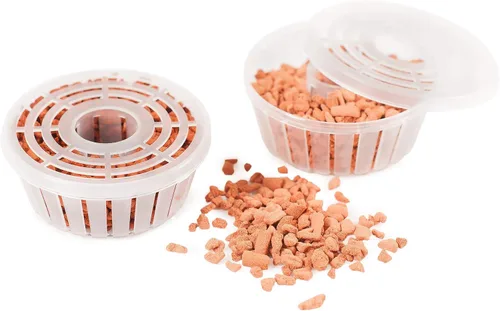 Miniatura 6 de DECOPOTS - Maceta de riego automático - Maceta decorativa para interiores con cartucho de drenaje e indicador de nivel de agua