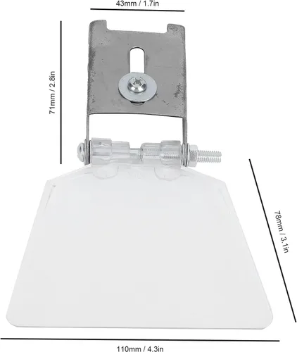 Miniatura 4 de Accesorios para amoladora de banco pequeño, cubierta de escudo para amoladora de banco, 2 unidades, amoladora de banca, protector de ojos, amoladora