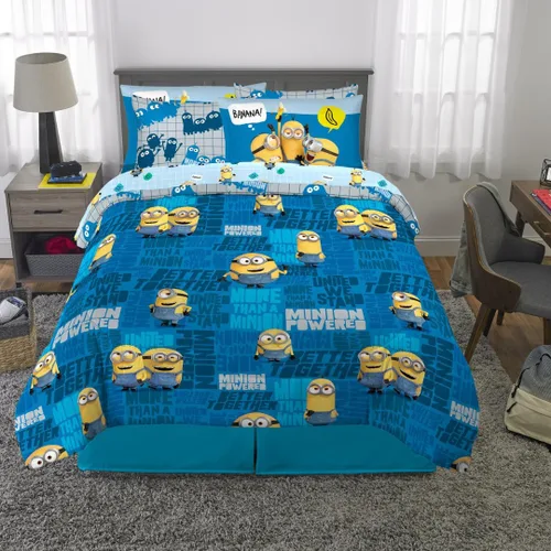 Miniatura 389 de Franco - Juego de edredón y sábanas supersuaves con funda, para niños, 7 piezas, tamaño matrimonial, Five Nights At Freddy's Cinco noches en Freddy's