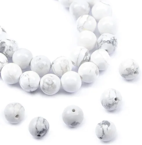 Miniatura 16 de AD Beads Cuentas redondas sueltas de piedras preciosas naturales de 15 pulgadas para pulseras, collares, aretes, manualidades, manualidades