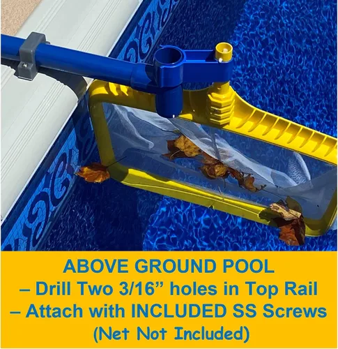 Miniatura 2 de Kit de desnatador de hojas para piscina sobre el suelo (red no incluida)