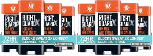 Miniatura 8 de Right Guard Xtreme Defense - Gel desodorante antitranspirante, aroma Arctic Refresh - Desodorante 5 en 1 en los que los hombres pueden confiar, gel