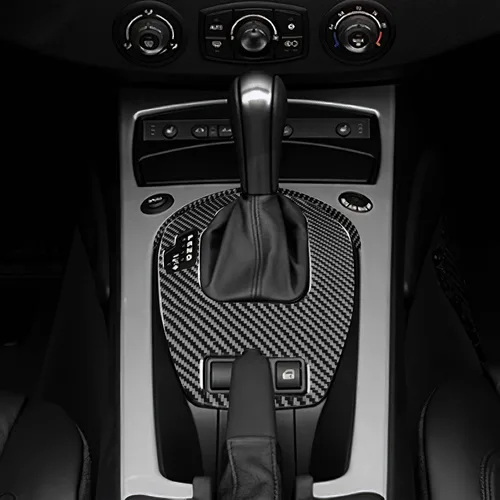 Miniatura 4 de AIRSPEED Fibra de carbono para BMW Z4 E85 E86 2003 2004 2005 2006 2007 2008 cubierta del marco interior de la caja de cambios de la consola central
