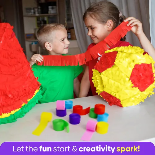Miniatura 7 de 12 rollos de serpentinas de arcoíris únicos, paquete de 12 rollos de papel crepé arcoíris únicos de 984 pies para decoraciones de fiestas, Multicolor