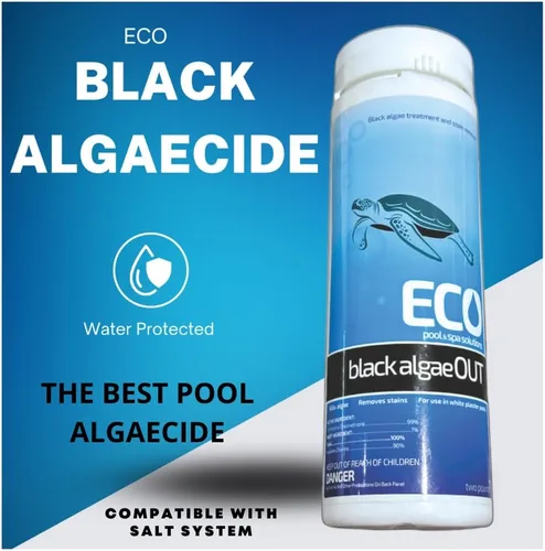 Miniatura 2 de Alguicida negra para piscinas y spa – Eliminador de algas de piscina de acción rápida para algas negras y mostazas – Tratamiento de choque para agua
