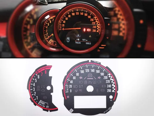 Miniatura 4 de Racimo de instrumentos de carreras RPM+Speedo para Mini Cooper S F54 F55 F56 F57 F58 F59