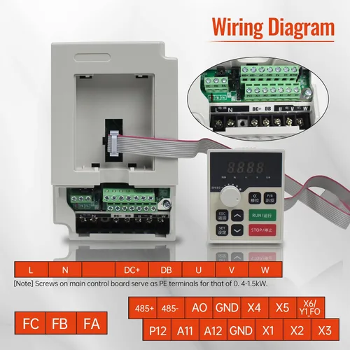 Miniatura 5 de RATTMMOTOR 2.2KW 220V refrigerado por agua ER20 motor de husillo 80MM 24000RPM 400HZ+2.2KW 3HP VFD Inverter AC 220V variable frecuencia